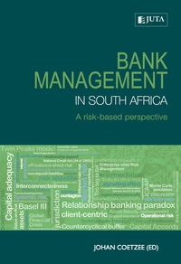 Cover image: Bank Management in South Africa: Risk Man Perspective, A 1st edition 9780702197864