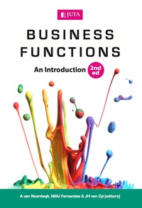 Cover image: Business Functions: An Introduction 2nd edition 9781485111818