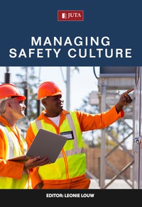 Cover image: Managing Safety Culture 1st edition 9781485112068