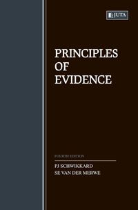 Imagen de portada: Principles of Evidence 4th edition 9781485109242