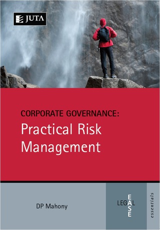 Imagen de portada: Corporate Governance: Practical Risk Management 1st edition 9781485108450
