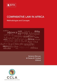 Imagen de portada: Comparative Law in Africa: Methodologies and Concepts 1st edition 9781485107453