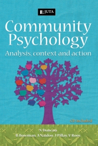 Cover image: Community Psychology: Analysis, Context and Action 1st edition 9781485102120