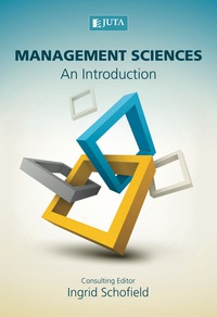 表紙画像: Management Sciences: An Introduction 1st edition 9781485124986