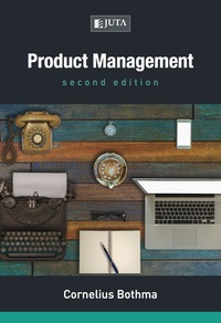 Imagen de portada: Product Management 2nd edition 9781485125426