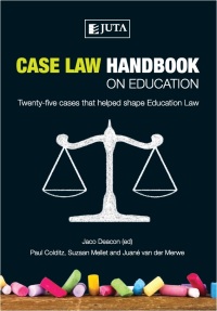 Imagen de portada: Case Law Handbook on Education 1st edition 9781485118152