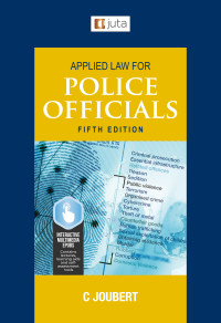 Cover image: Applied Law for Police Officials (Interactive Multimedia) 5th edition 9781485128182