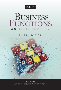 Cover image: Business Functions 3rd edition 9781485129080