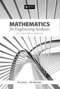 Omslagafbeelding: Mathematics for Engineering Students Revised First Edition 1st edition 9781485122326