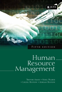 صورة الغلاف: Human Resource Management 5th edition 9781485130536