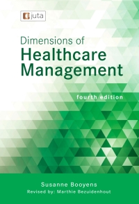 Imagen de portada: Dimensions of Healthcare Management 4th edition 9781485130611