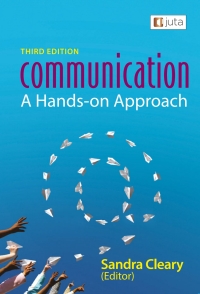 Cover image: Communication a Hands on Approach 3rd edition 9781485130925