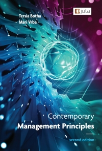 Cover image: Contemporary Management Principles 2nd edition 9781485131045