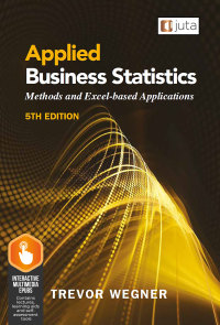 表紙画像: Applied Business Statistics: Methods and Excel-based Applications 5th edition 9781485130499