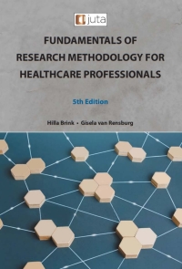 表紙画像: Fundamentals of Research Methodology for Health Care Professionals 5th edition 9781485131687