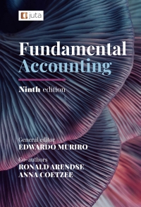 Imagen de portada: Fundamental Accounting 9th edition 9781485132875