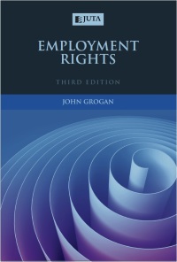 Omslagafbeelding: Employment Rights 3rd edition 9781485106869