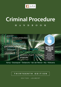 صورة الغلاف: Criminal Procedure Handbook 13th edition 9781485133896