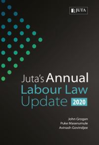 Imagen de portada: Juta’s Annual Labour Law Update 2020 1st edition 9781485137351