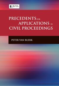 表紙画像: Precedents of Applications in Civil Proceedings 1st edition 9781485126553