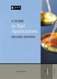 Cover image: A Guide to Bail Applications 2nd edition 9781485127123
