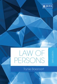表紙画像: Law of Persons 7th edition 9781485137368