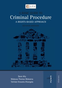 Cover image: A Basic Guide to Criminal Procedure: A Rights-Based Approach 2nd edition 9781485139638