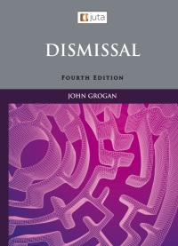 Cover image: Dismissal 4th edition 9781485140030