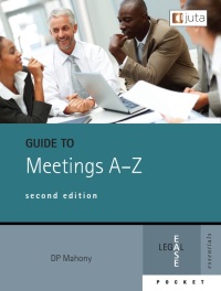 Cover image: Guide to Meetings A-Z 2nd edition 9781485139867