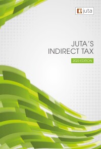 Cover image: Juta’s Indirect Tax 2023 8th edition 9781485140696