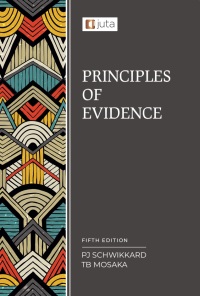 Cover image: Principles of Evidence 5th edition 9781485140689