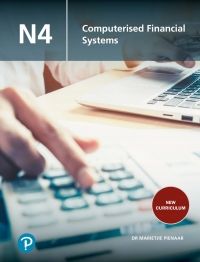 Cover image: Computerised Financial Systems N4 Student's Book ePDF (perpetual licence) 1st edition