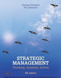 Cover image: Strategic Management (Custom Edition) 4th edition 9781442528680