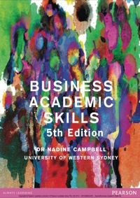 Cover image: Business Academic Skills (Custom Edition) 5th edition 9781486020355
