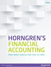 Cover image: Horngren's Financial Accounting 8th edition 9781486021079