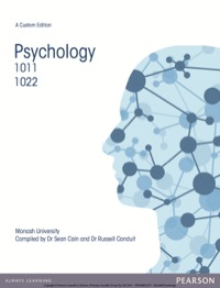 Cover image: Psychology 1st edition 9781486021475