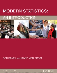 Cover image: Modern Statistics (Pearson Original Edition) 2nd edition 9781486007011