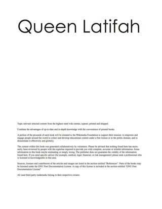 Titelbild: The Queen Latifah Handbook - Everything you need to know about Queen Latifah 9781742446844