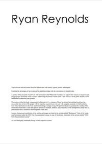 صورة الغلاف: The Ryan Reynolds Handbook - Everything you need to know about Ryan Reynolds 9781742447513