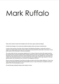 表紙画像: The Mark Ruffalo Handbook - Everything you need to know about Mark Ruffalo 9781742448527