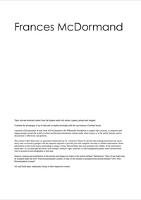 Imagen de portada: The Frances McDormand Handbook - Everything you need to know about Frances McDormand 9781743040041