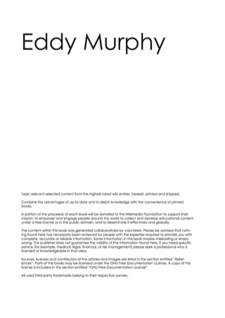Cover image: The Eddy Murphy Handbook - Everything you need to know about Eddy Murphy 9781743040102
