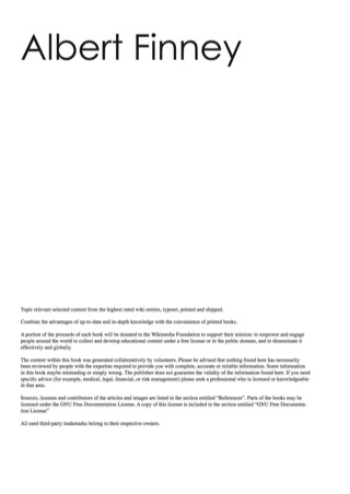 表紙画像: The Albert Finney Handbook - Everything you need to know about Albert Finney 9781743040188