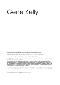 صورة الغلاف: The Gene Kelly Handbook - Everything you need to know about Gene Kelly 9781743040409