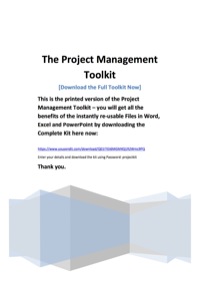 表紙画像: The Project Management Templates Sourcebook - 44 Ready to use how-to workbooks, project plans and planning guides, tools, templates and checklists, Print and Download - The Complete Guide 9781921523328
