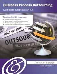 表紙画像: Business Process Outsourcing Complete Certification Kit - Core Series for IT 9781486456796