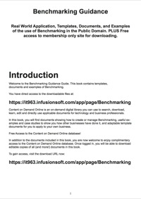 Imagen de portada: Benchmarking Guidance - Real World Application, Templates, Documents, and Examples of the use of Benchmarking in the Public Domain. PLUS Free access to membership only site for downloading. 9781486460526
