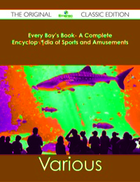 Titelbild: Every Boy's Book- A Complete Encyclopaedia of Sports and Amusements - The Original Classic Edition 9781486482665