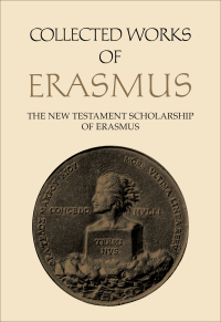 Cover image: Collected Works of Erasmus 1st edition 9780802092229