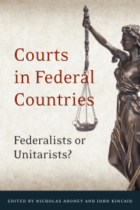 Cover image: Courts in Federal Countries 1st edition 9781487522896